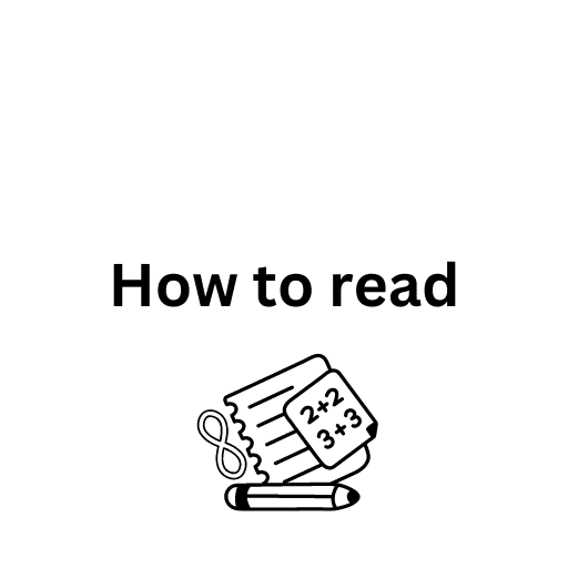 How to read